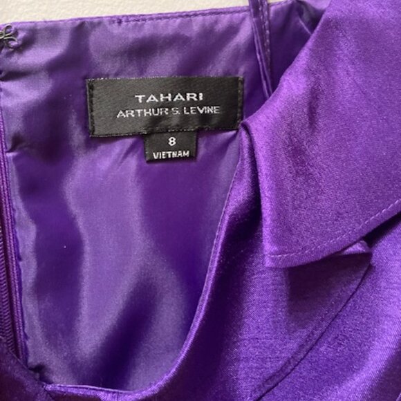 Tahari Purple dress - Picture 3 of 5